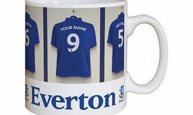 Personalised Everton Dressing Room