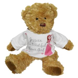 Personalised Fabulous Flower Girl Teddy