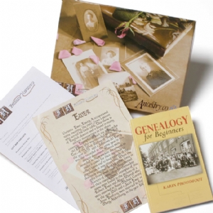 personalised Family History Gift Box