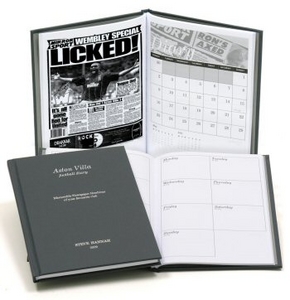Personalised Football Club Diary