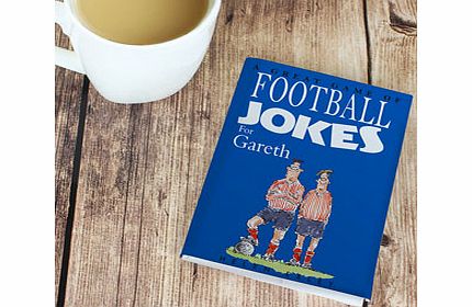 Personalised Football Jokes Giftbook