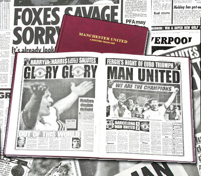 Personalised Football Team History Book