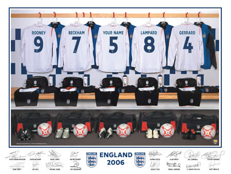 Personalised Football Team Print