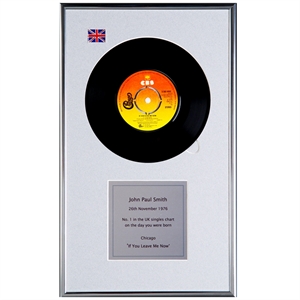 Personalised Framed Record