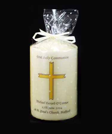 Personalised Gift 1ST HOLY COMMUNION CANDLE