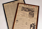 Personalised gifts Framed Newspaper from your Date of Birth
