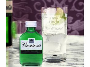 Personalised Gin OClock Set