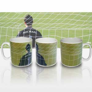 Personalised Goalkeeper Shirt Mug