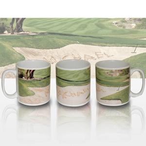 Personalised Golf Bunker Mug