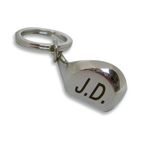 Personalised Golf Club Keyring