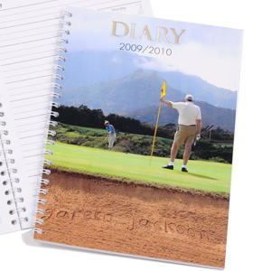 Personalised Golf Diary