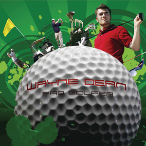 Golf Montage Poster