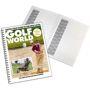 Personalised Golf World - A5 Diary