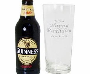 personalised Guinness Gift Set
