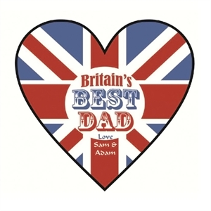 Personalised Hanging Heart - Britains Best
