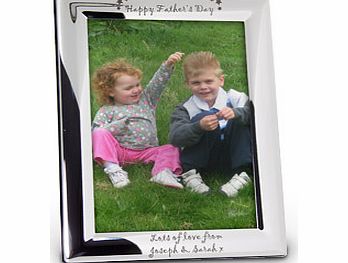 Personalised Happy Fathers Day Photoframe