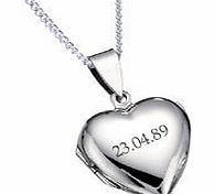 personalised Heart Locket