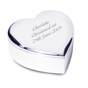Personalised Heart Trinket Box