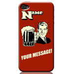 Personalised iPhone Case - Beer