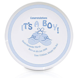 Its a Boy Plate