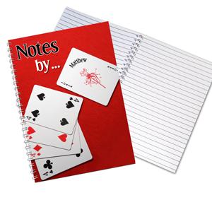 Personalised Joker A5 Notebook