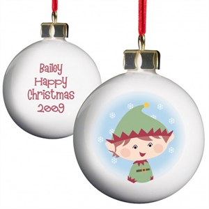 Jolly Elf Bauble