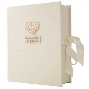 Keepsake Box - Mother Of Pearl Heart