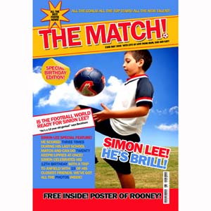 personalised Kids Magazine Cover The Match