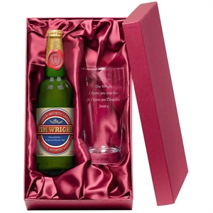 Personalised Lager Gifts - Modern Label