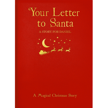 Personalised Letter to Santa Book - Hardback