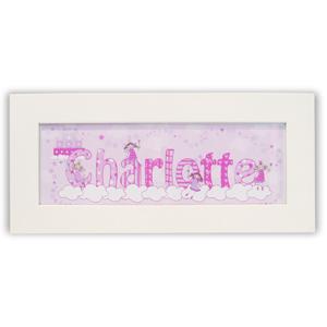 Personalised Little Princess Name Frame