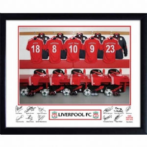 Personalised Liverpool FC Dressing Room Football