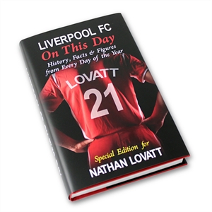 Personalised Liverpool On This Day Book