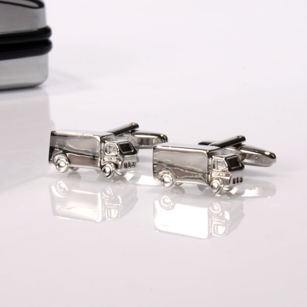 Personalised Lorry Cufflinks