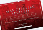 personalised Manchester United Football A3 Calendar