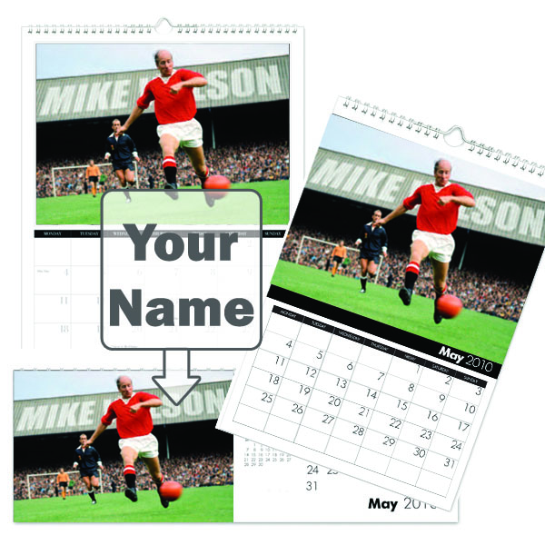 Manchester United Legends Calendar A5