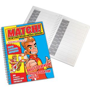 Personalised Match! - A5 Diary