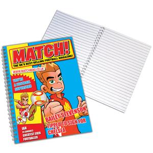 Personalised Match - A4 Notebook