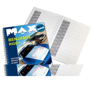 Personalised Max Power - A5 Diary