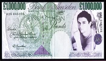 Personalised Million Pound Note