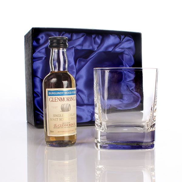Miniature Whisky and Glass Set