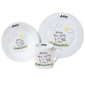 Personalised Moo Breakfast Set