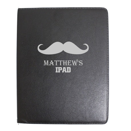 Personalised Moustache iPad Case