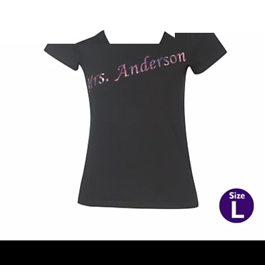 Mrs t-shirt black (L)