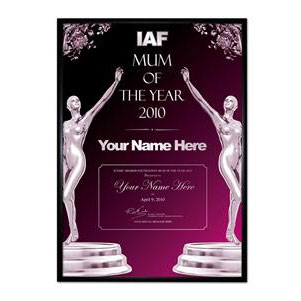 Personalised Mum of the Year Award