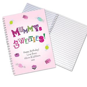 Mummys Sweeties A5 Notebook