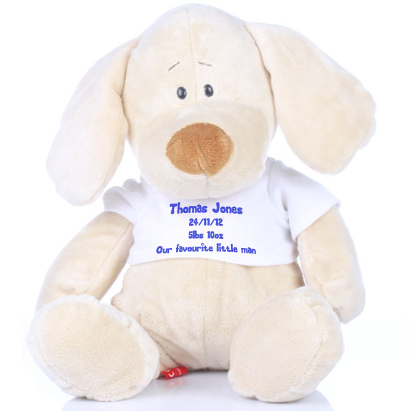 Personalised New Baby Soft Toy