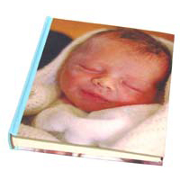 New Born Album Same Photo Front and