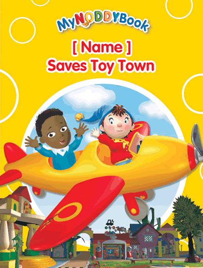 Personalised Noddy Book - Your Child Saves Toy