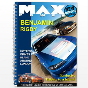 Personalised Notebooks - A5 Max Power Magazine